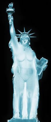 在 「反恐無限上綱」 的美國, 自由女神像也失去了隱私