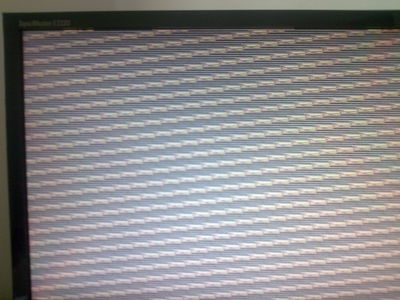 NVIDIA GeForce 6150SE nForce 430 顯示卡造成 linux 死當畫面